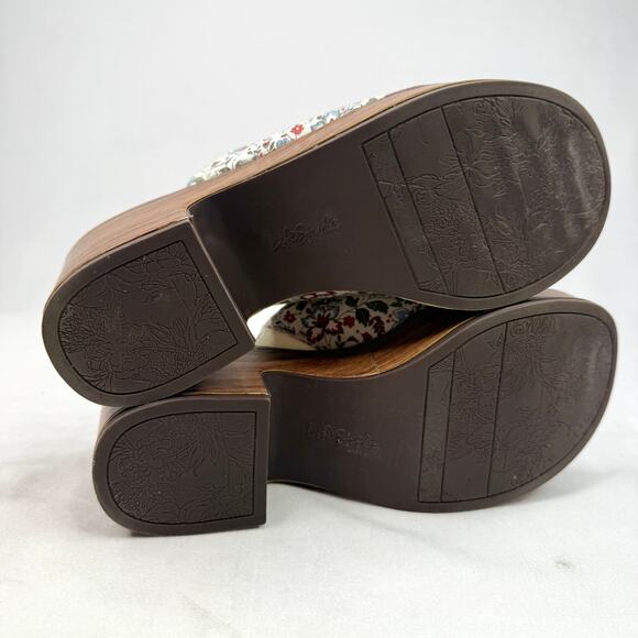 Life Stride Paradise Sandal Floral Platform Clogs 7 - Picture 9 of 9